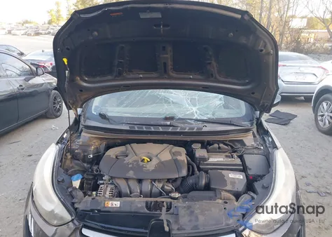 2016 Hyundai Elantra Se z USA, uszkodzony, nr VIN KMHDH4AE4GU632526